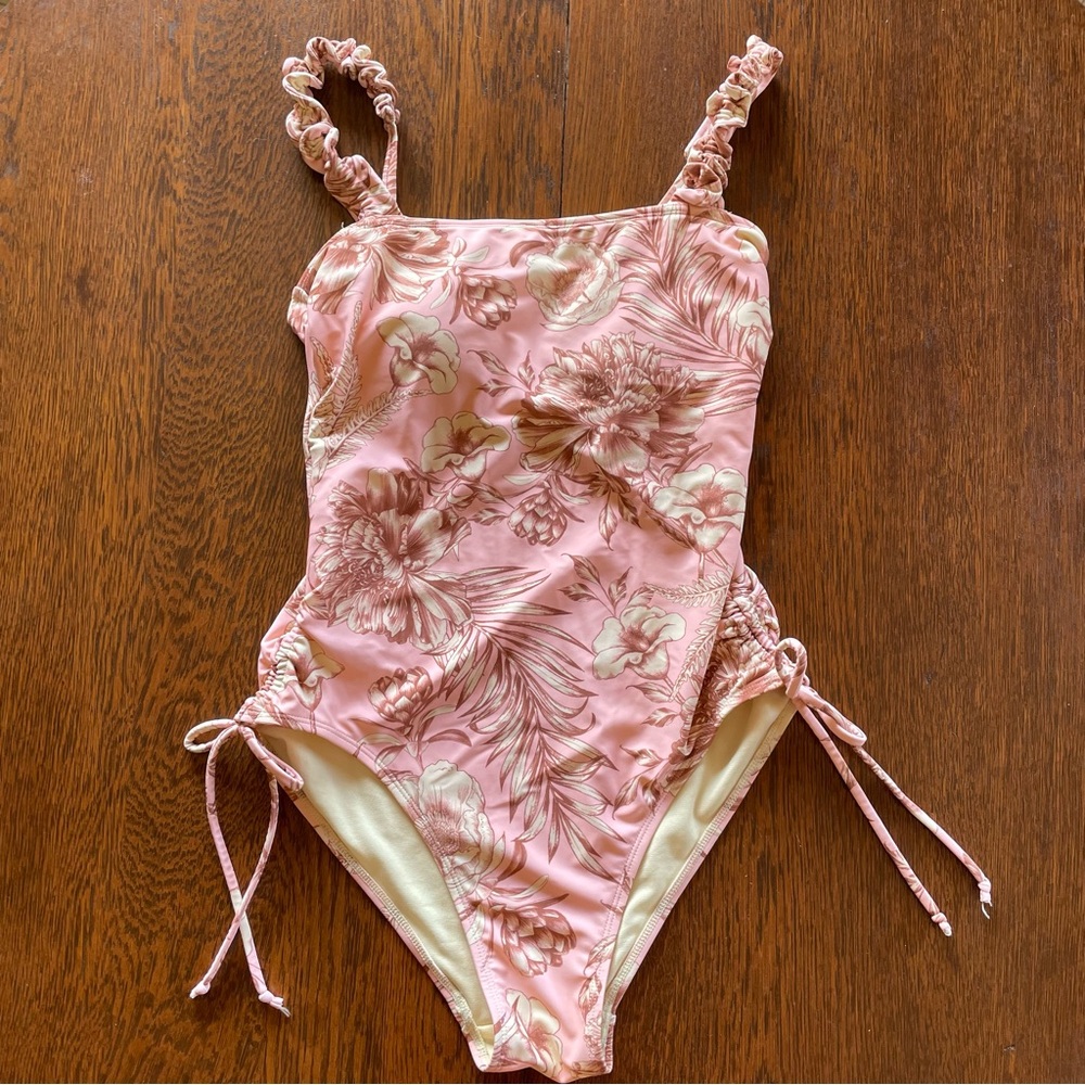 Agua Bendita X Target Romantic Floral Print Swimsuit